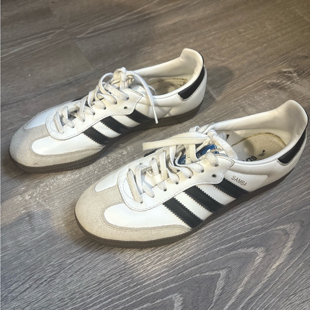 Adidas Samba White and Black Woman’s Shoes